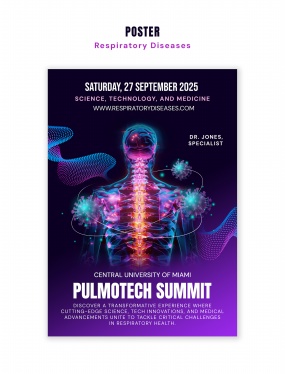 科技感商务宣传PSD名片模板